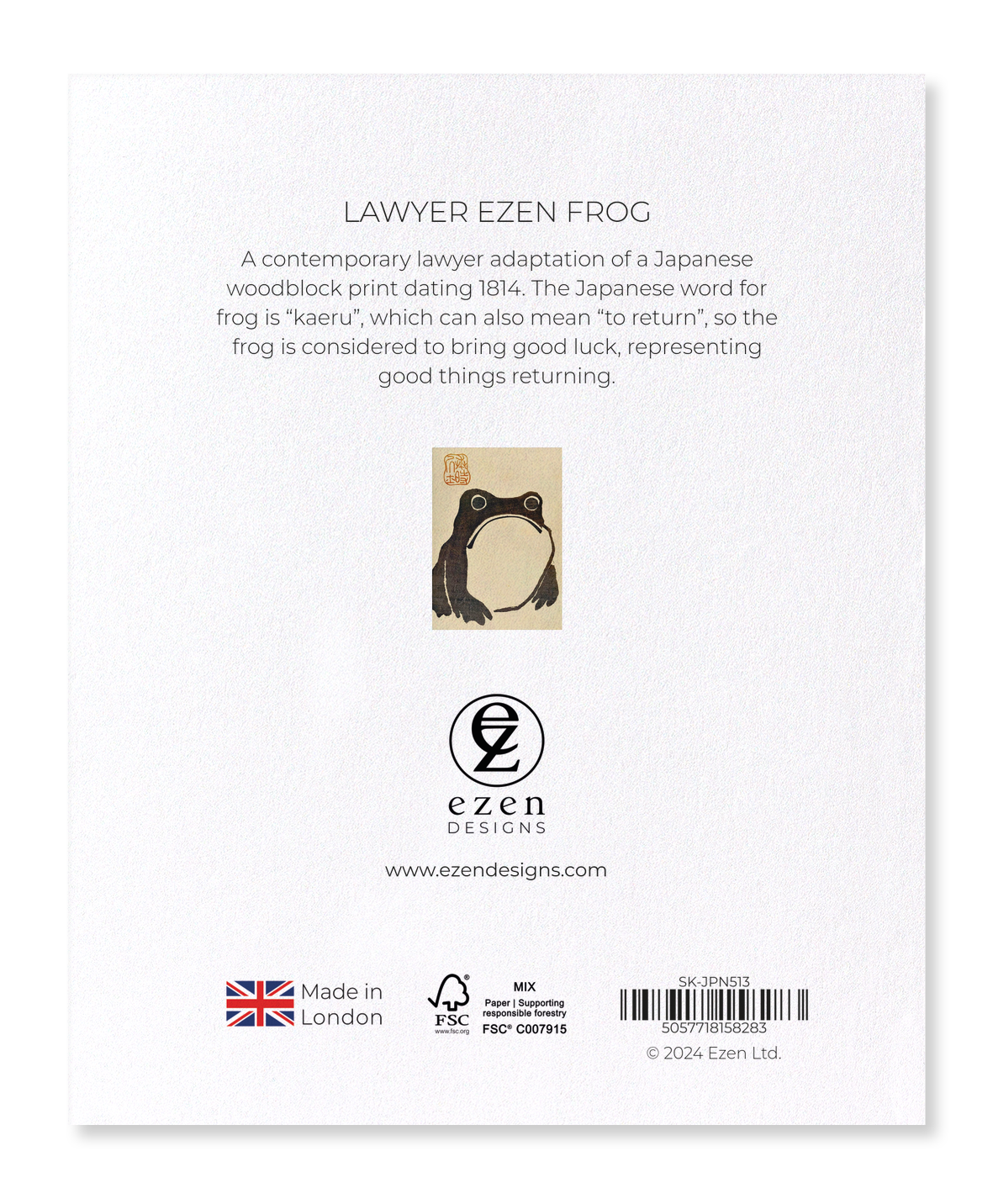 Ezen Designs - Lawyer Ezen Frog - Sticker Set