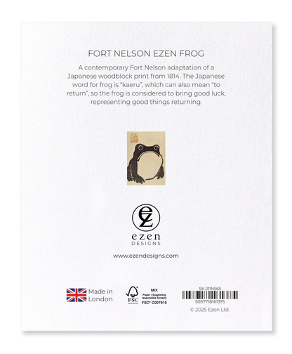 Ezen Designs - Fort Nelson Ezen Frog - Sticker Set