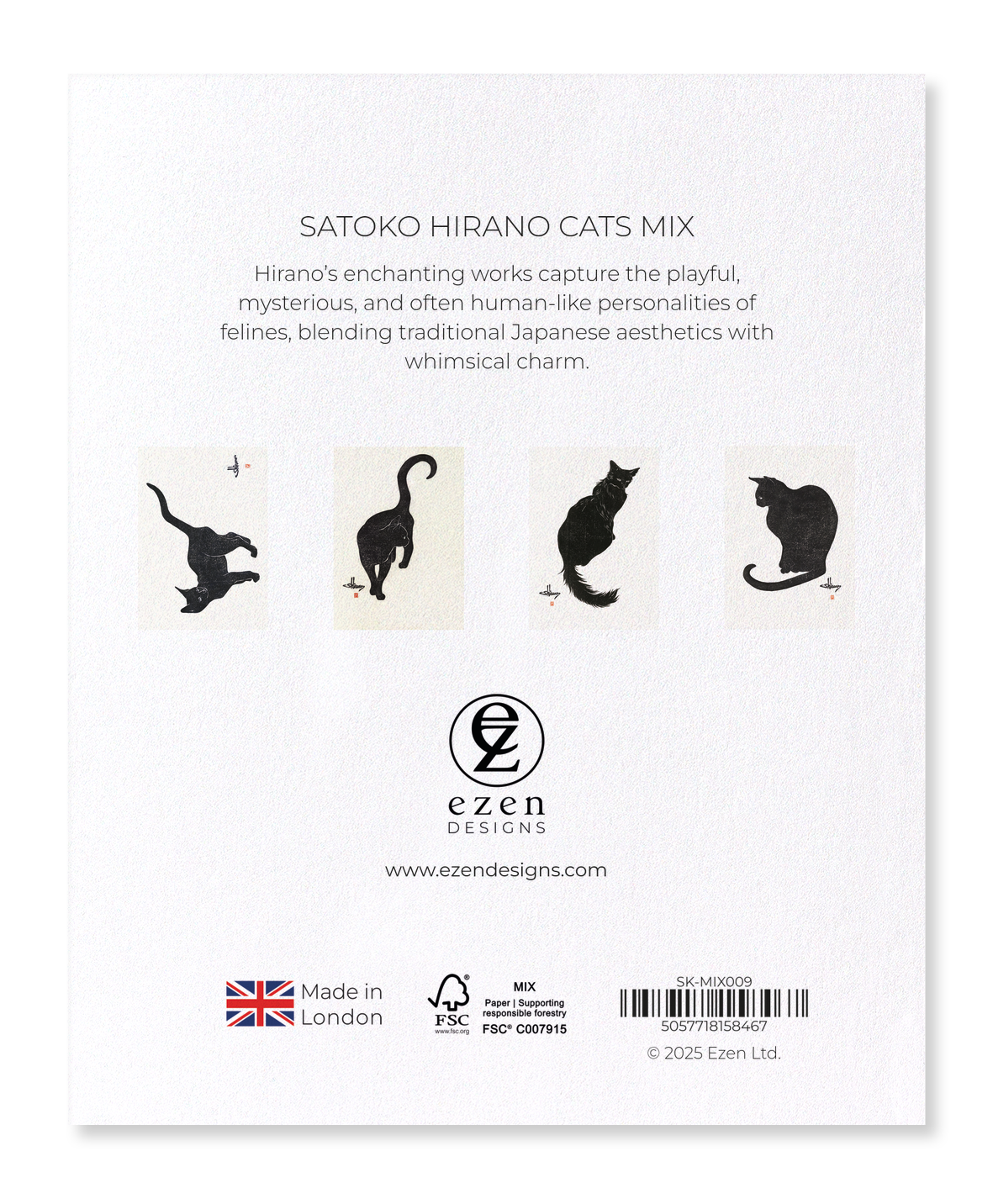 Ezen Designs - SATOKO HIRANO CATS MIX - Sticker Set