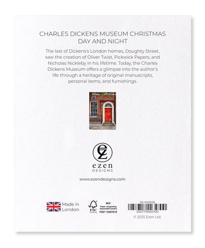 Ezen Designs - CHARLES DICKENS MUSEUM CHRISTMAS DAY AND NIGHT - Sticker Set