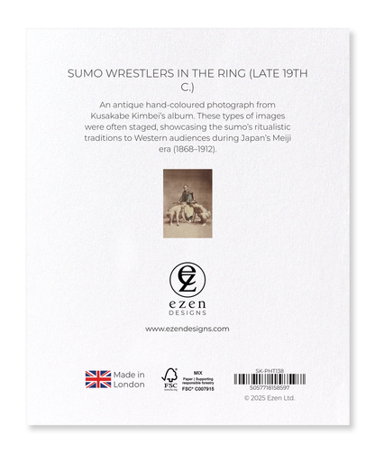 Ezen Designs - Sumo Wrestlers in the Ring (Late 19th C.) - Sticker Set