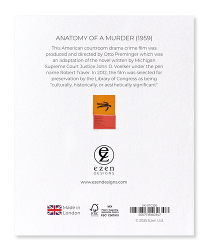 Ezen Designs - Anatomy of a murder (1959) - Sticker Set