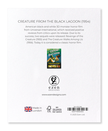Ezen Designs - Creature from the black lagoon (1954) - Sticker Set
