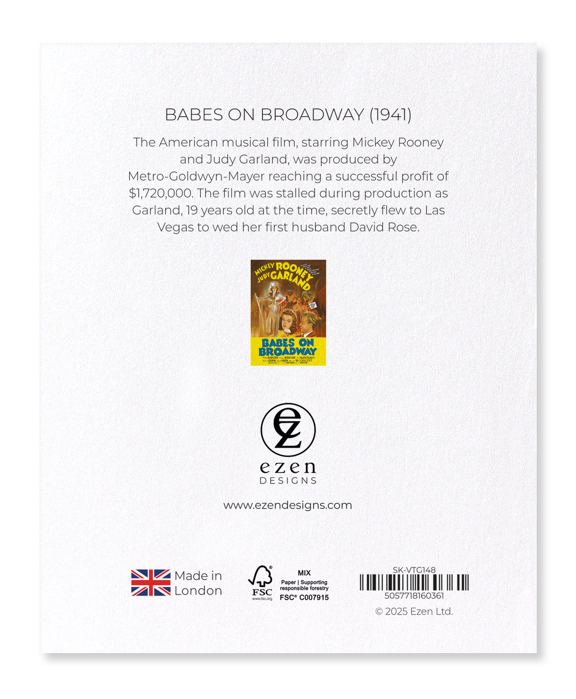 Ezen Designs - Babes on broadway (1941) - Sticker Set