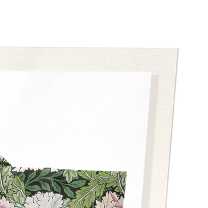 POPPIES AND ACANTHUS FLOWERS KIMONO: Bespoke Art Print