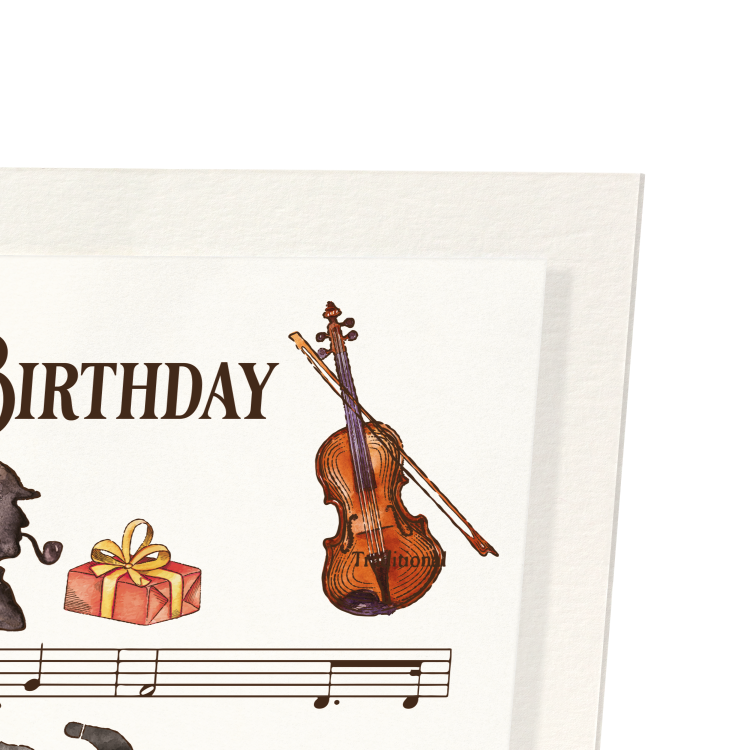SHERLOCK HOLMES BIRTHDAY: Bespoke Art Print