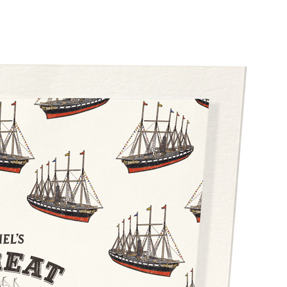 ILLUSTRATION OF SS GREAT BRITAIN: Bespoke Art Print