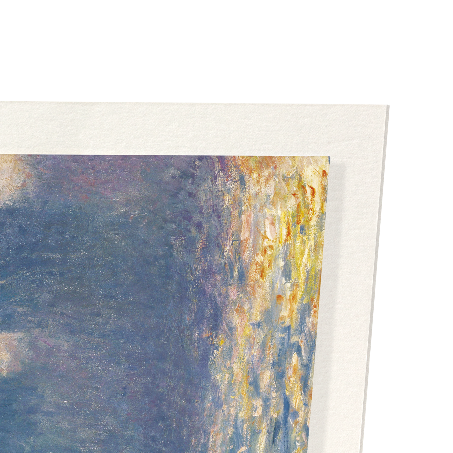 HOUSES OF PARLIAMENT SUNLIGHT BY MONET: Painting Art Print