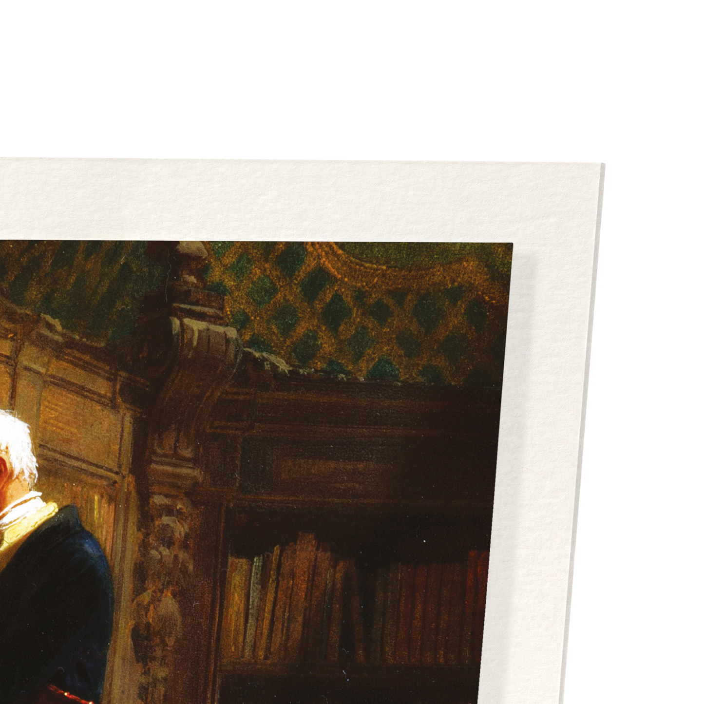 BOOKWORM (C.1850): Painting Art Print