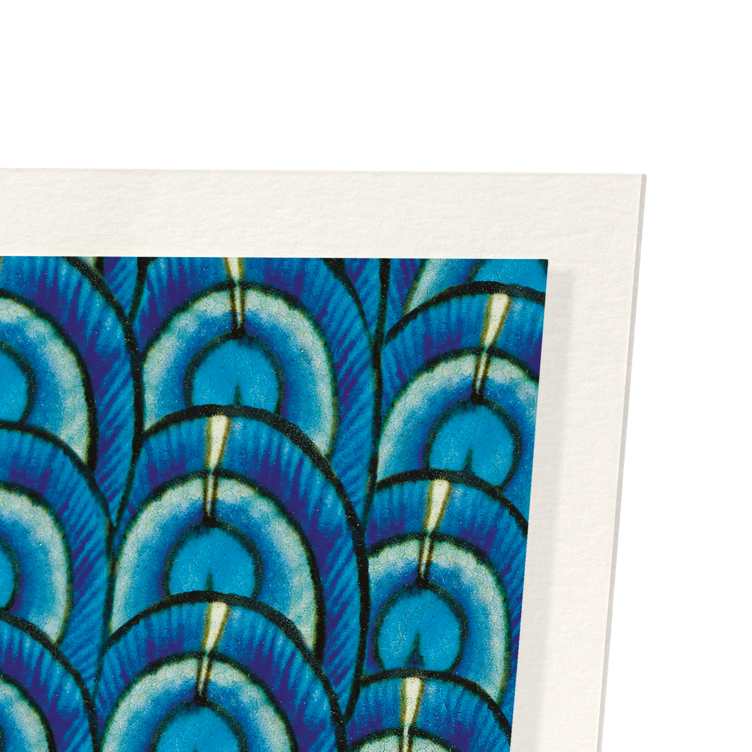 DE MORGAN PEACOCK: Pattern Art Print