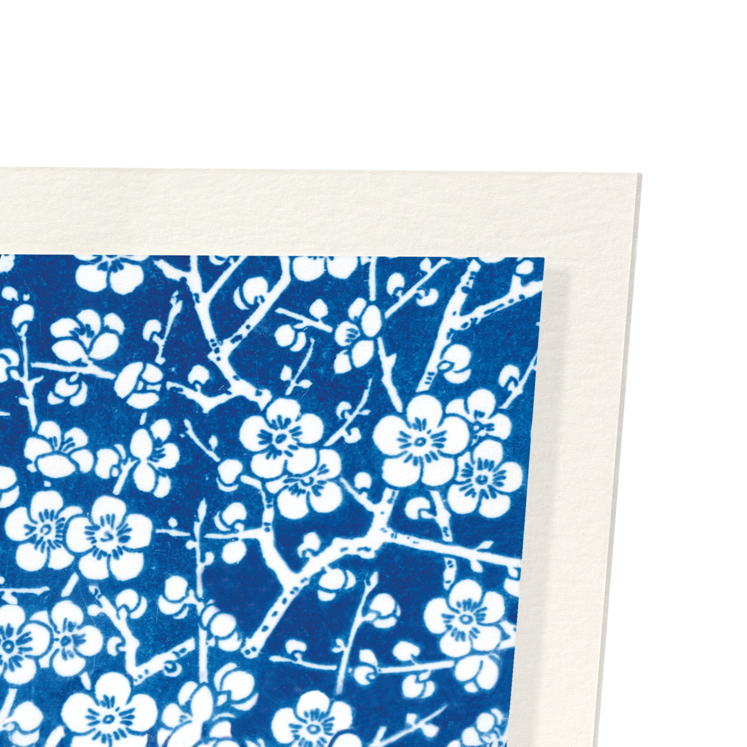 MINTON PLUM BLOSSOMS: Pattern Art Print