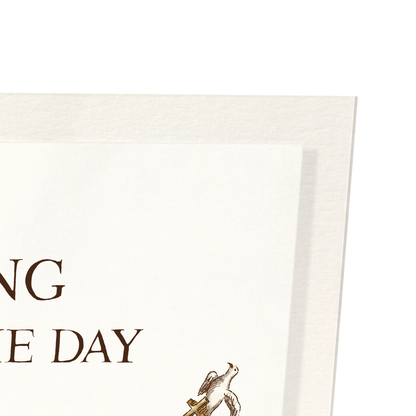 KING FOR THE DAY: Victorian Art Print