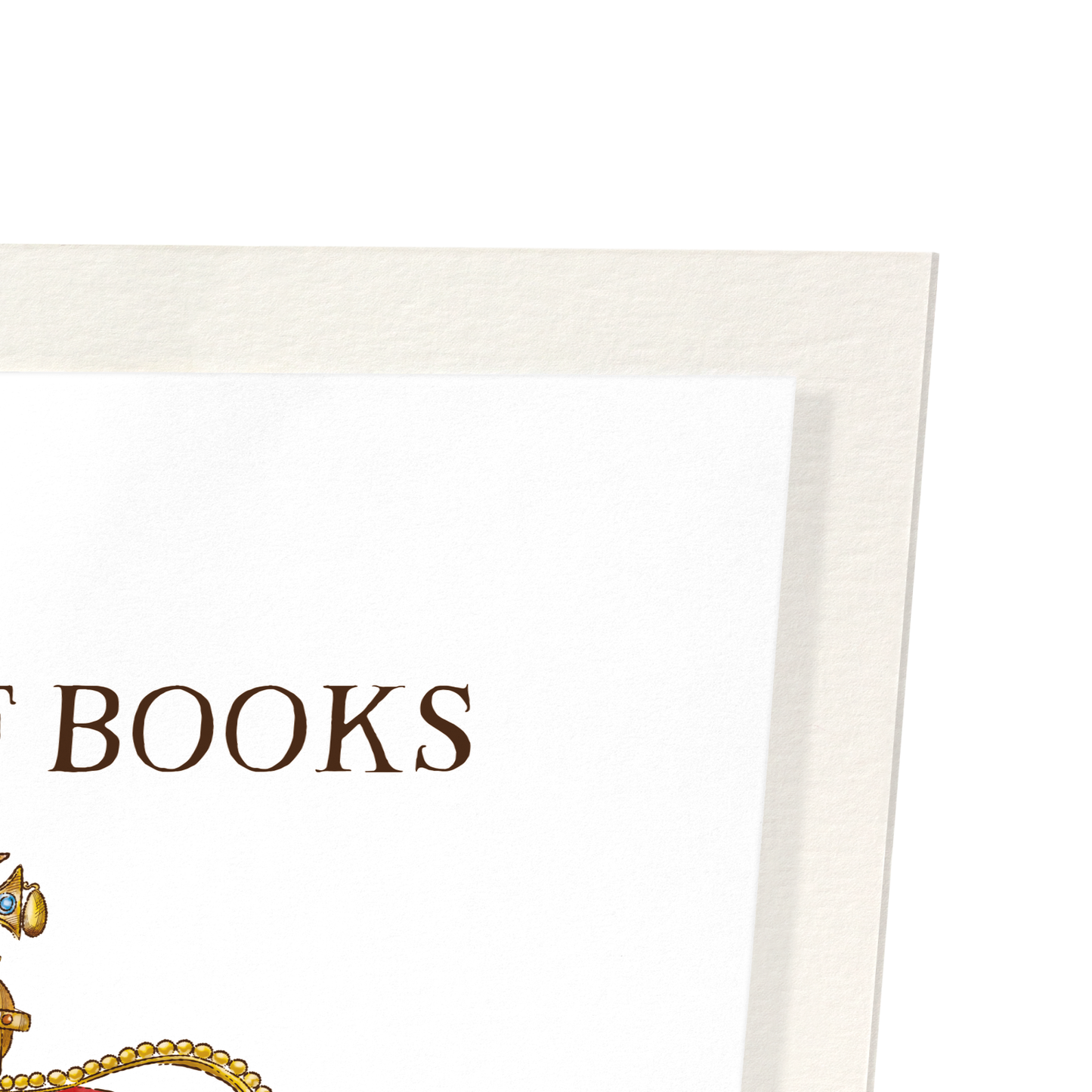 KING OF BOOKS: Victorian Art Print