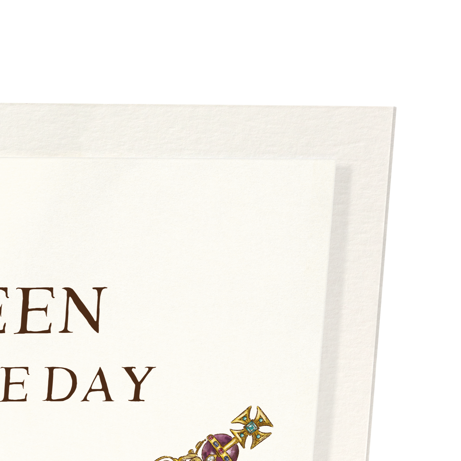 QUEEN FOR THE DAY: Victorian Art Print