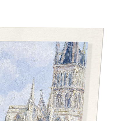 GROCERY STREET, ROUEN (1898): Painting Art Print