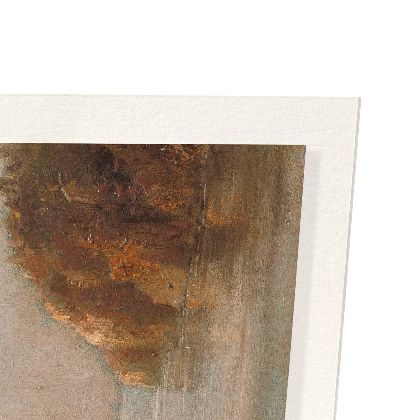 A CREEK IN ST. THOMAS (1856): Painting Art Print