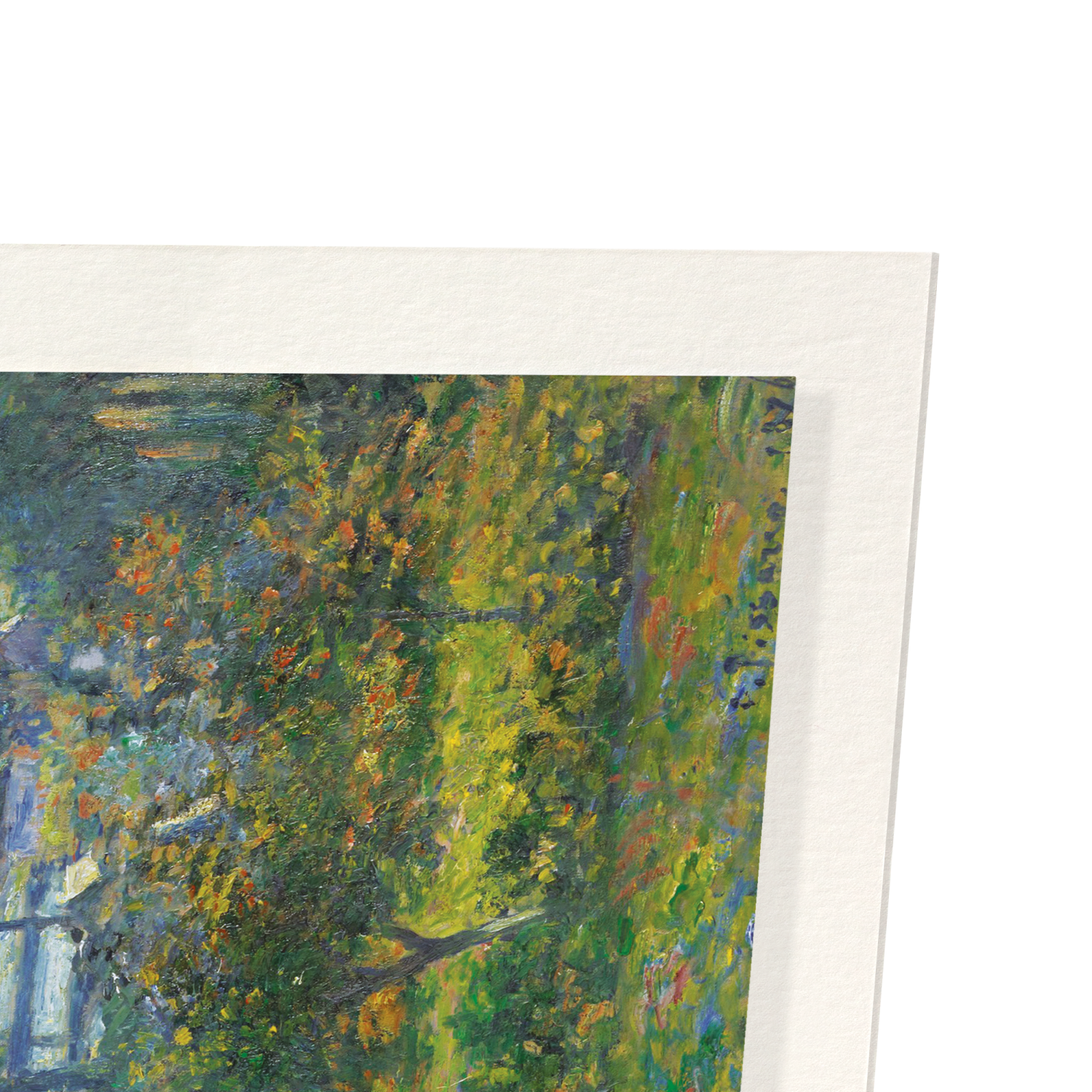 VIEW OF SAINT-OUEN-L'AUMÔNE (1876): Painting Art Print