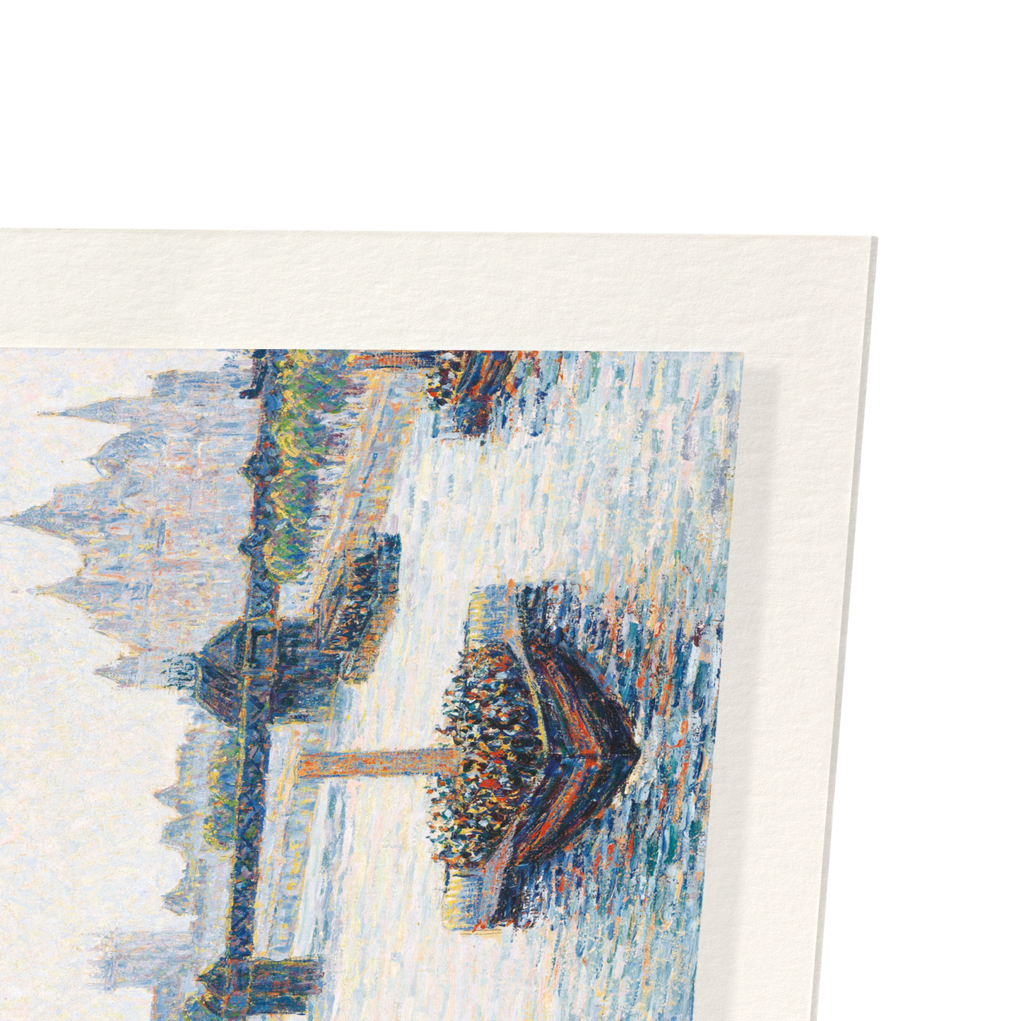 CHARING CROSS BRIDGE (1890): Painting Art Print