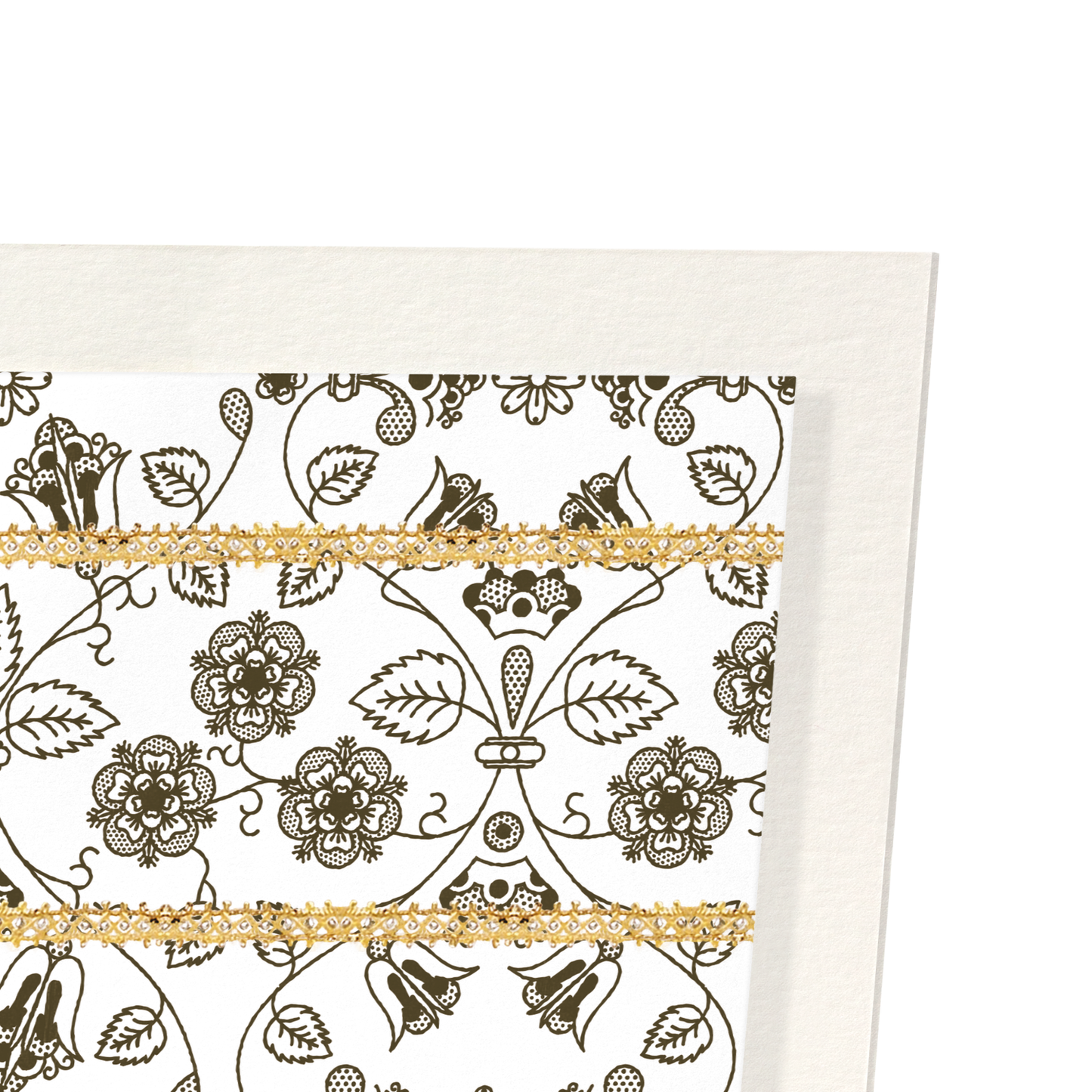 PARTLET OF QUEEN ELIZABETH I (1573): Pattern Art Print