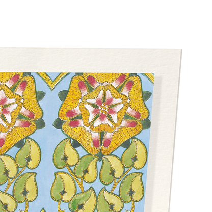 DESIGN FOR ECCLESIASTICAL EMBROIDERY: Pattern Art Print