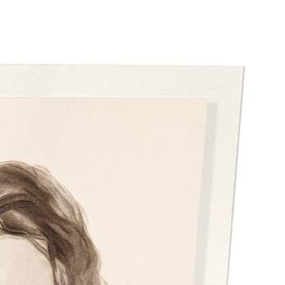 SKETCH OF CHARLES DICKENS (1842): Painting Art Print