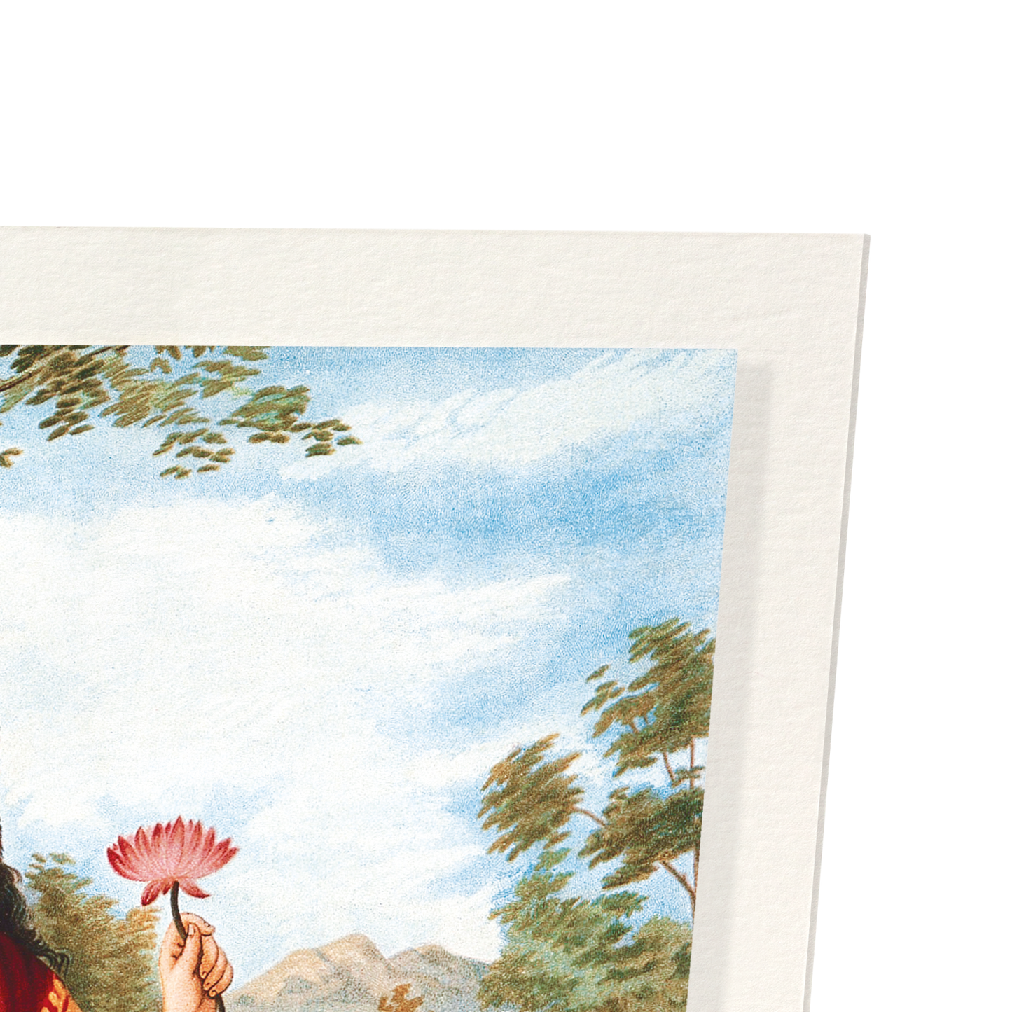 GODDESS LAKSHMI (1894): Painting Art Print