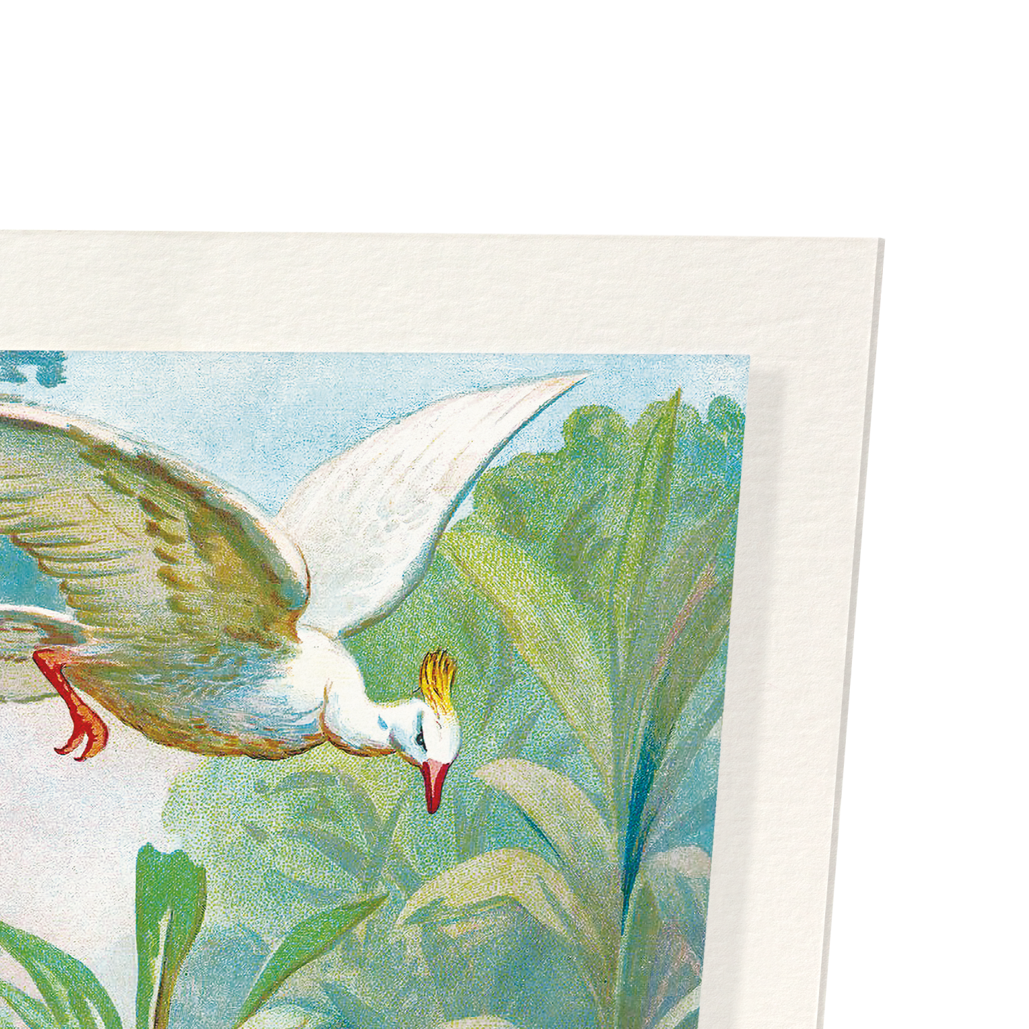 DAMAYANTI AND SWAN (1890): Painting Art Print