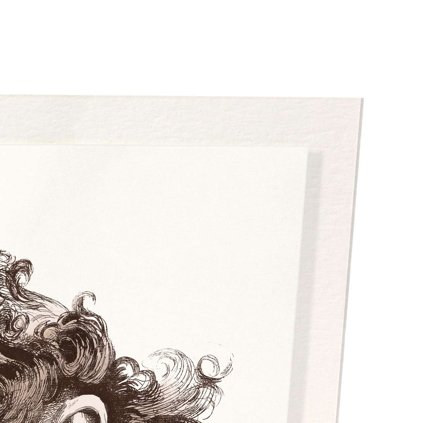 CARICATURE OF CHARLES DICKENS (1868): Painting Art Print