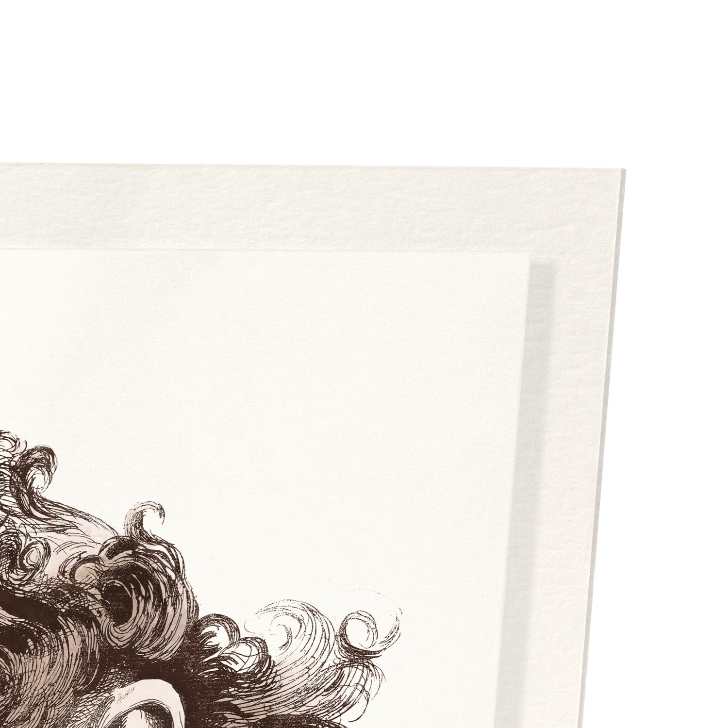 CARICATURE OF CHARLES DICKENS (1868): Painting Art Print