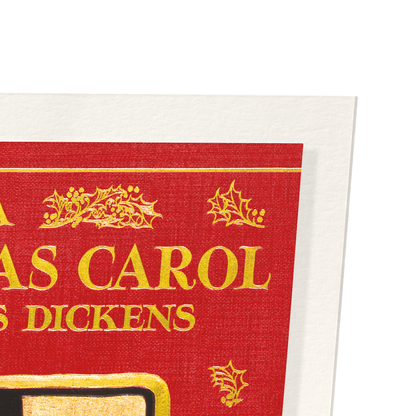 A CHRISTMAS CAROL FRONT COVER (1911): Victorian Art Print