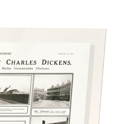 SCENES IN CHARLES DICKENS' NOVELS (1912): Photo Art Print