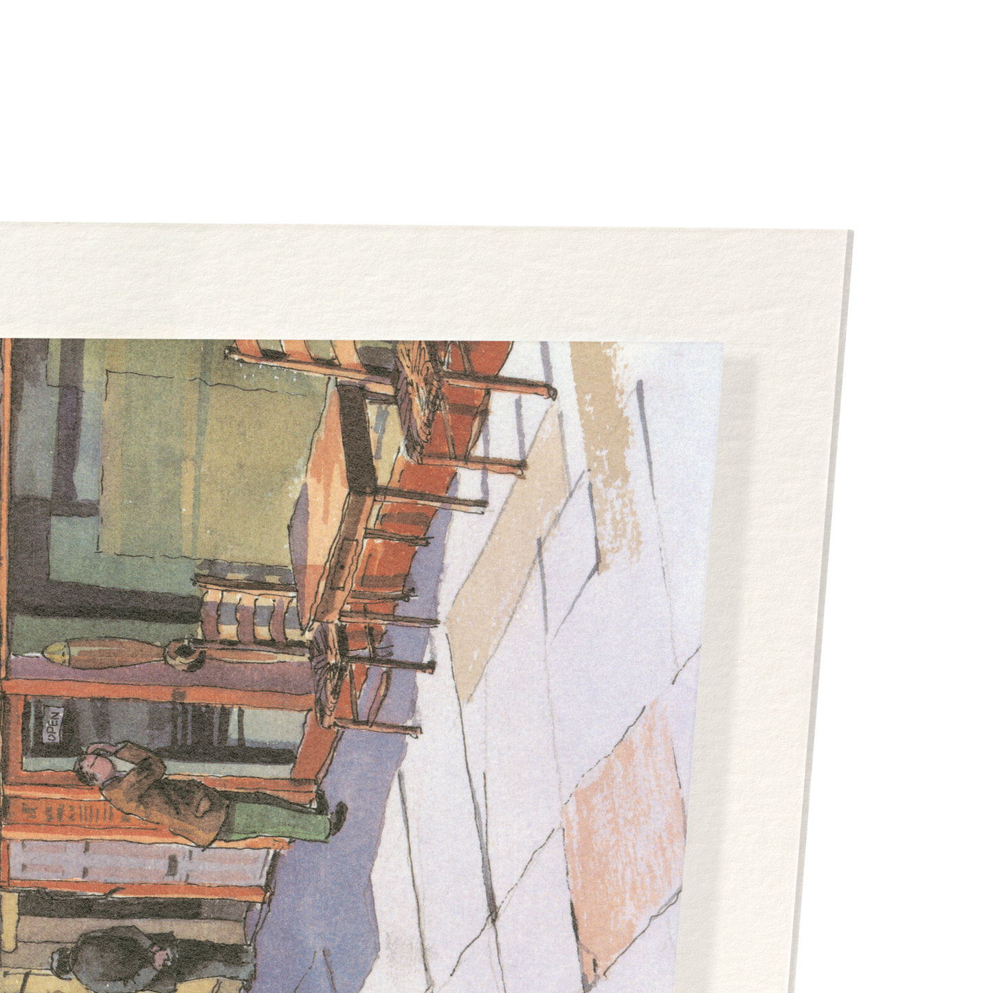CAMDEN PASSAGE (1996): Painting Art Print