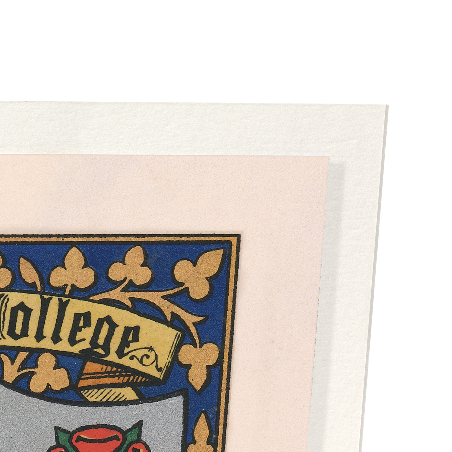 NEW COLLEGE CREST: Painting Art Print