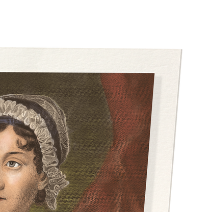 PORTRAIT OF JANE AUSTEN (C.1833): Painting Art Print