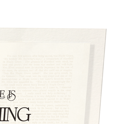 NOTHING LIKE STAYING AT HOME: Painting Art Print