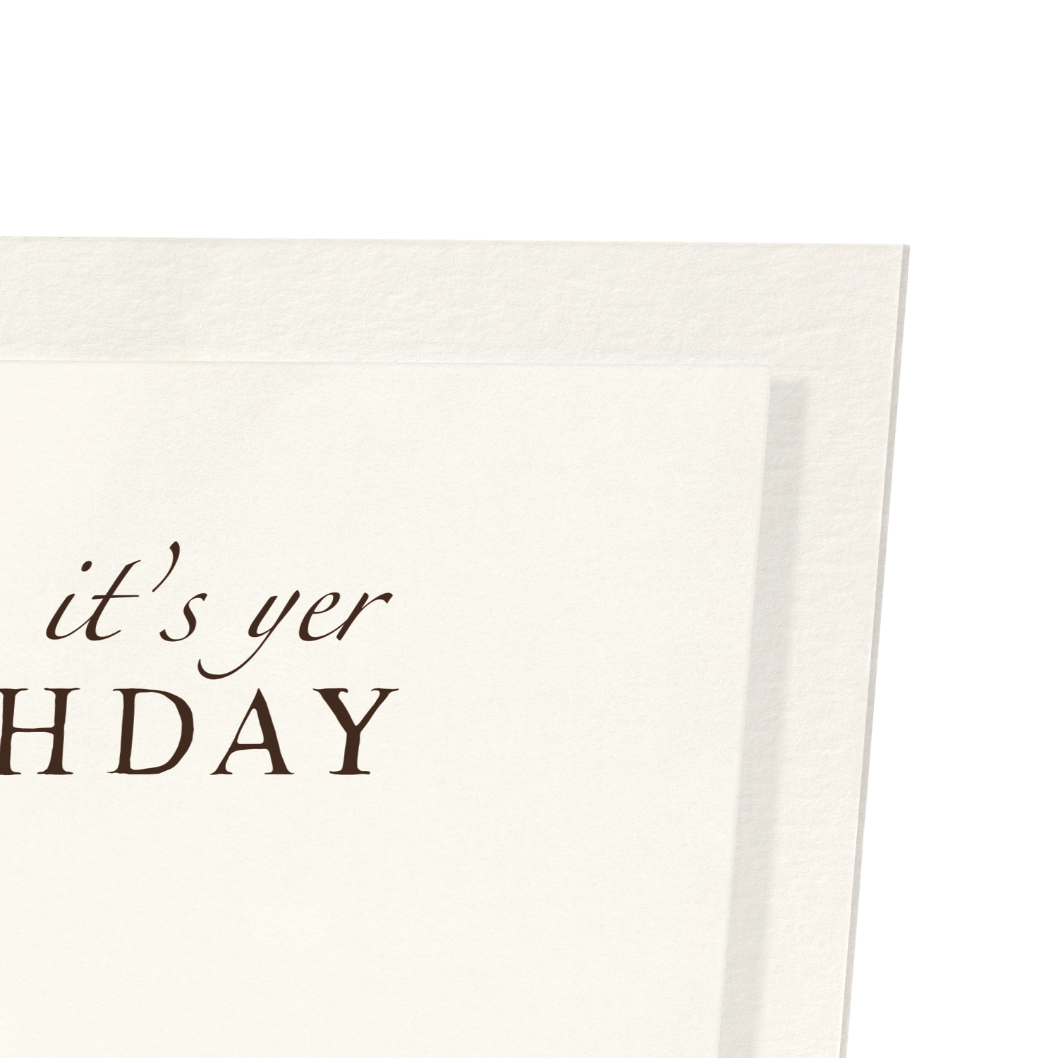 HAPPY BIRTHDAY SCOTTISH CHAMPAGNE: Victorian Art Print