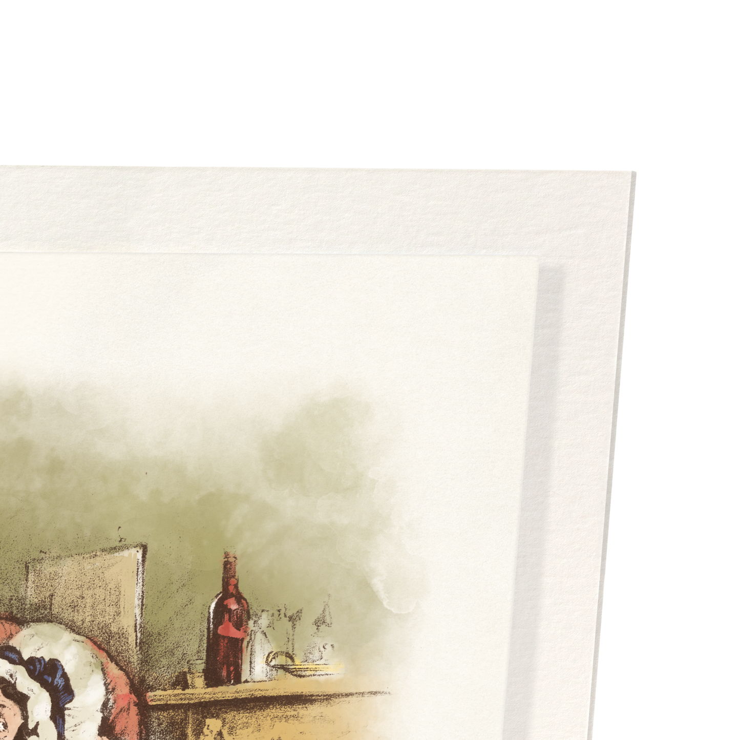 MRS SARAH GAMP: Painting Art Print