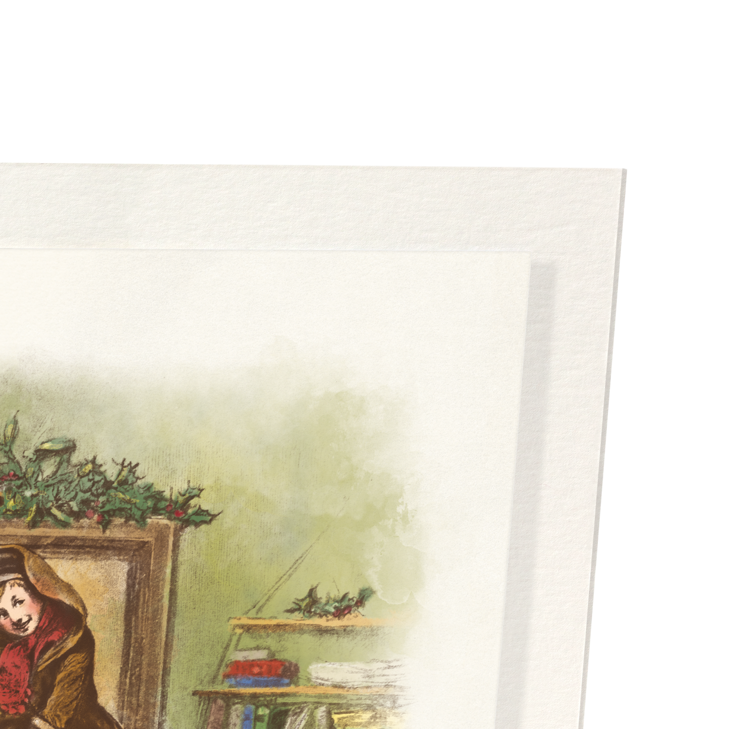 TINY TIM & BOB CRATCHIT: Painting Art Print