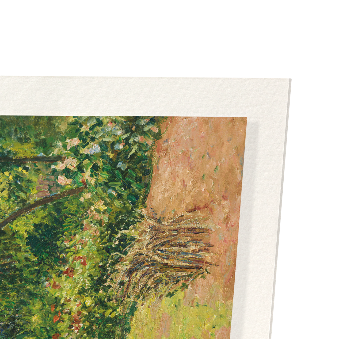 THE ARTIST’S GARDEN AT ÉRAGNY (1898): Painting Art Print