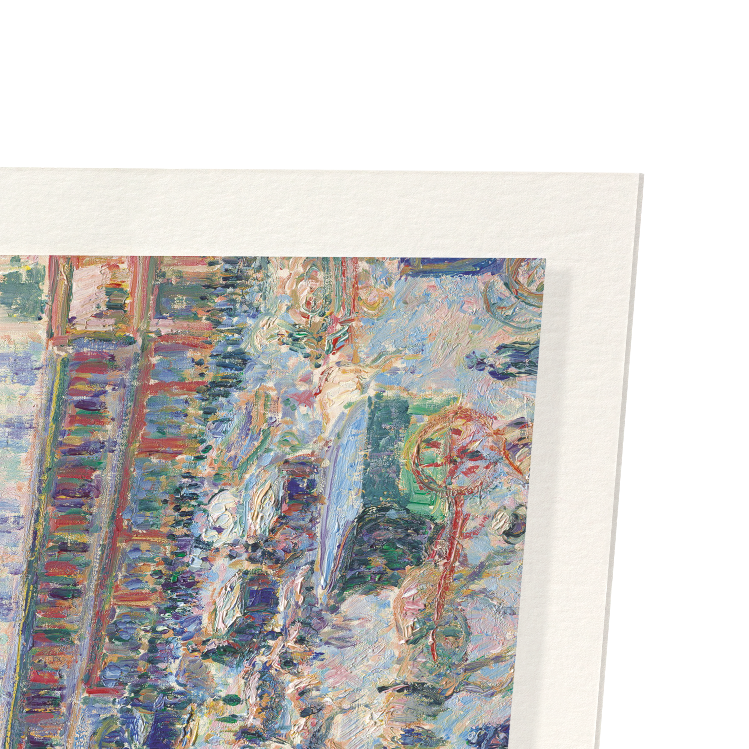 THE PLACE DU HAVRE, PARIS (1893): Painting Art Print