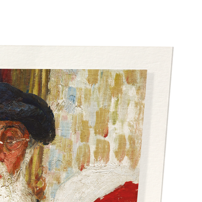 CAMILLE PISSARRO SELF PORTRAIT (C. 1898): Painting Art Print