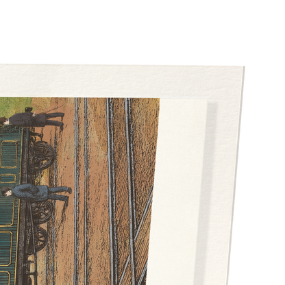 ORIENT EXPRESS TRAIN (1891): Painting Art Print