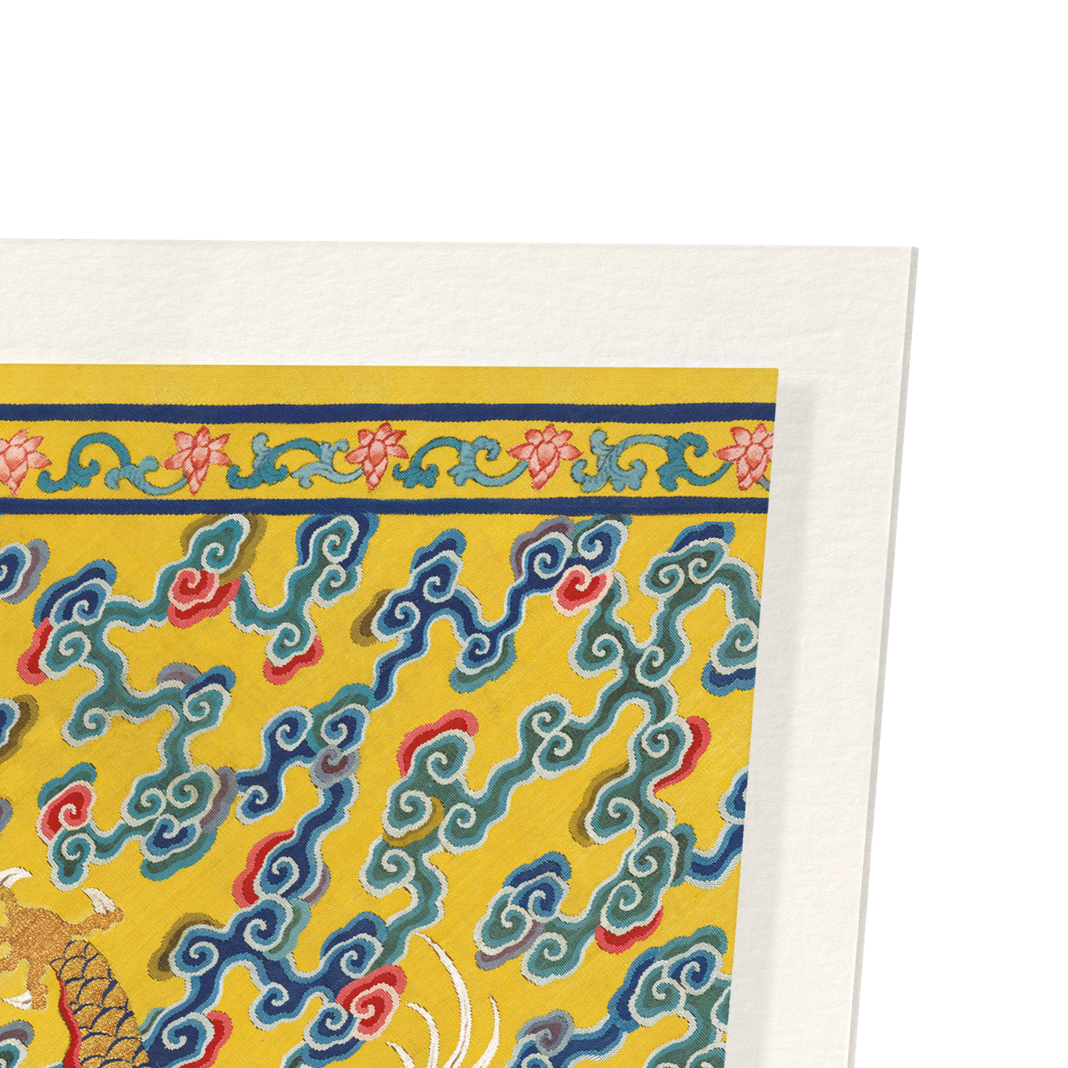 WRAPPER FOR A TAPESTRY SCROLL (1736–1795): Painting Art Print