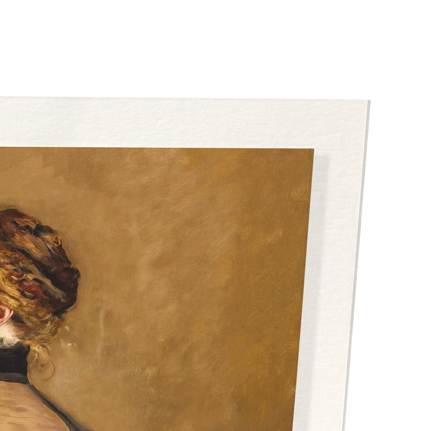 PORTRAIT OF KATE PERUGINI: DAUGHTER OF CHARLES DICKENS (1880): Painting Art Print