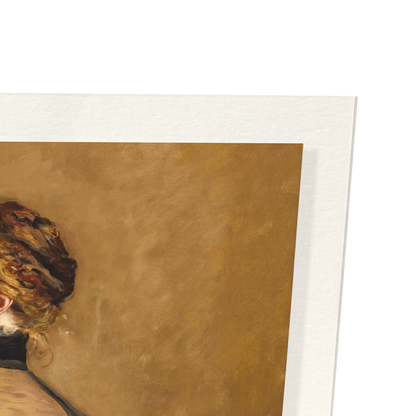 PORTRAIT OF KATE PERUGINI: DAUGHTER OF CHARLES DICKENS (1880): Painting Art Print