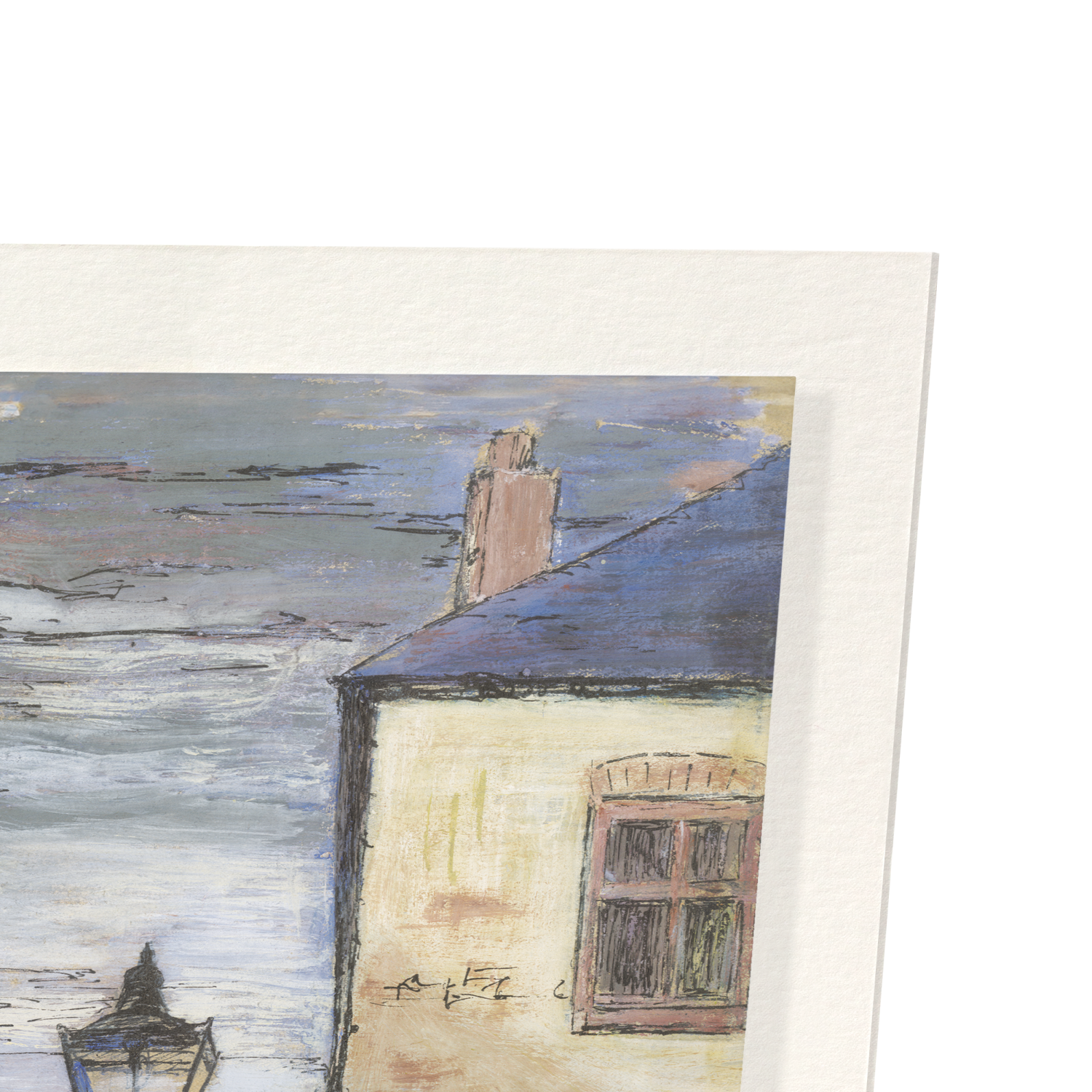 CAMDEN PASSAGE (C.1950): Painting Art Print