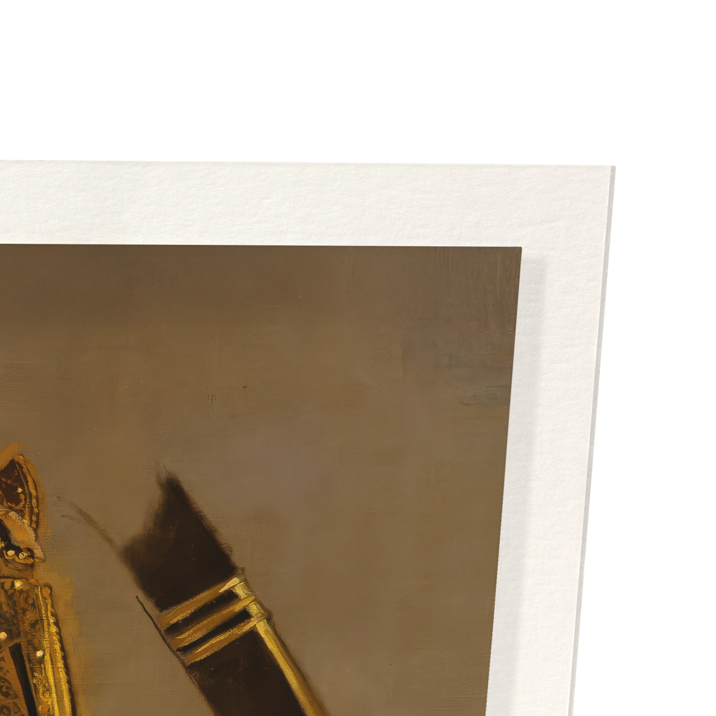 STUDY OF STEPHEN BÁTHORY’S ARMOUR (1871): Painting Art Print