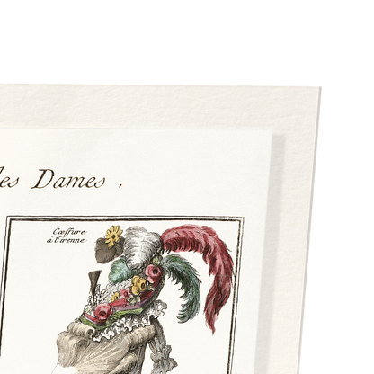 LA PARURE DES DAMES (1776): Painting Art Print