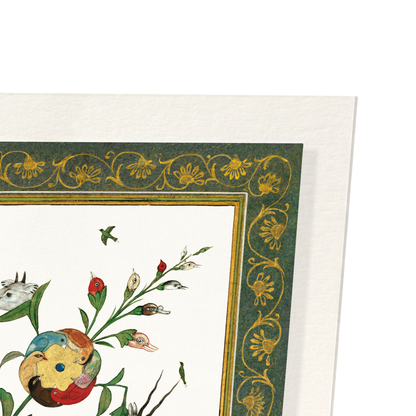 FANTAISIE FLORALE ET ANIMALE (DÉBUT DU XVIIE S.): Painting Art Print