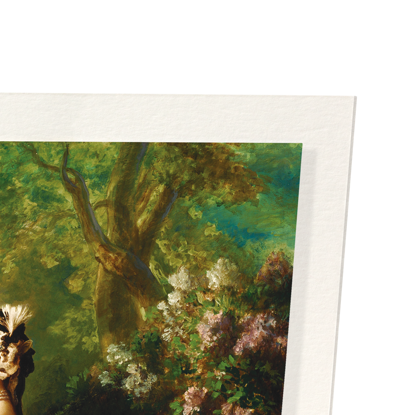 IMPÉRATRICE EUGÉNIE (1854): Painting Art Print
